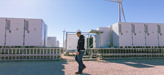 clean energy worker
