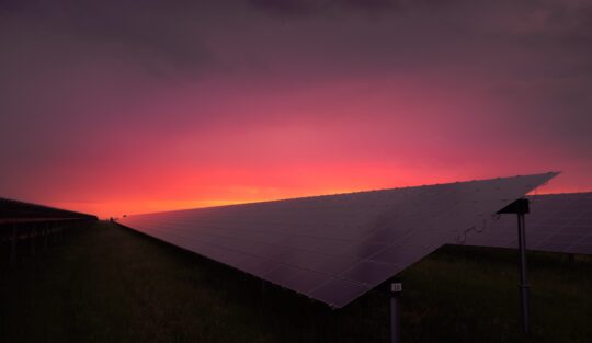 The standard approach: solar PV